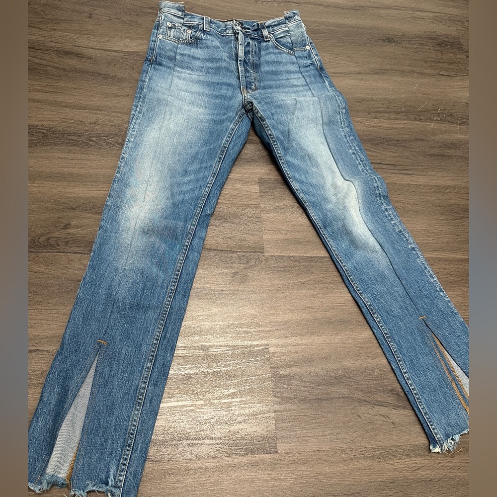 EB Denim split hem jeans - Picture 3 of 13
